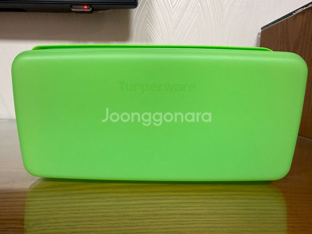 타파웨어 그린 반찬통 밀폐용기 1.4L--4