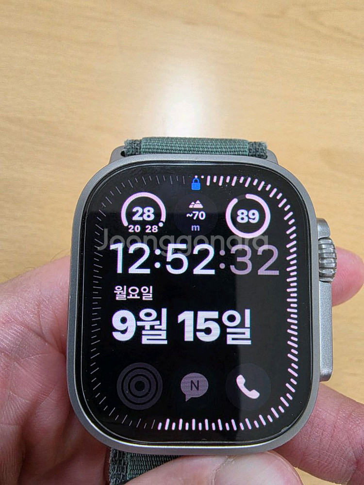 애플워치울트라1 판매합니다.--0
