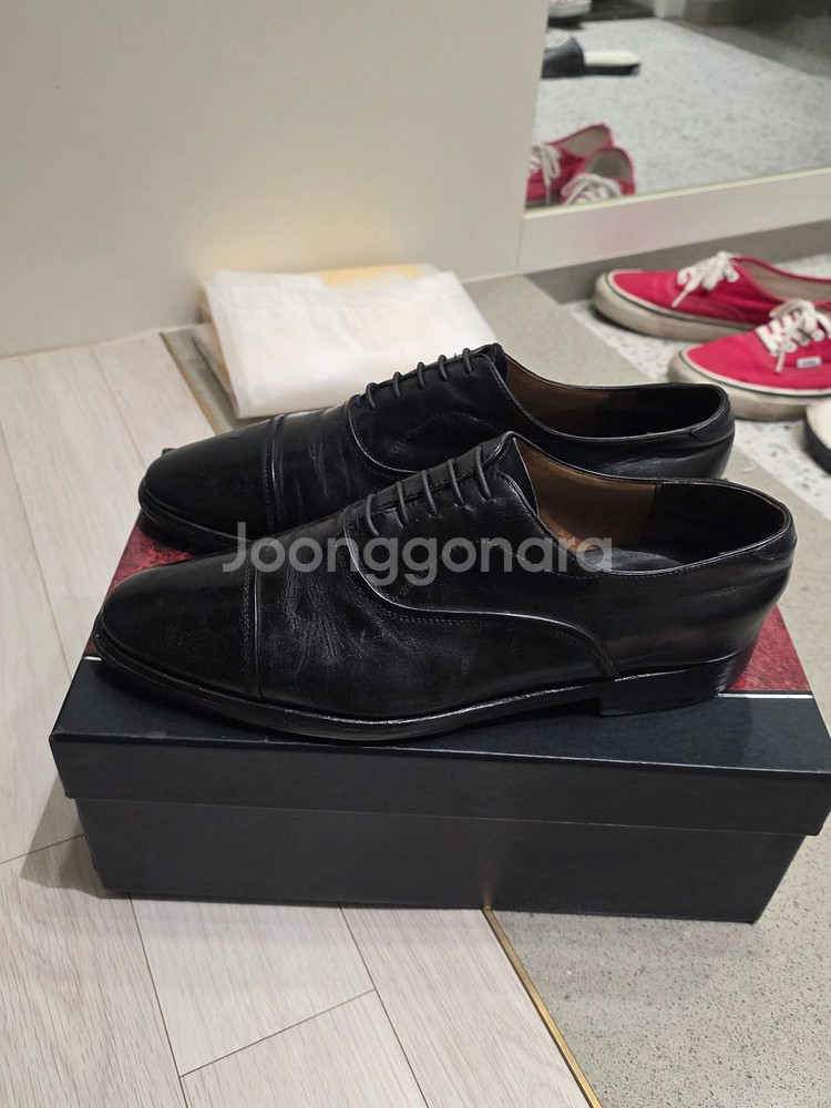 헤리티지 리갈 블랙 스트레이트 팁 (270)--1