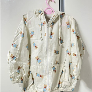 곰돌이후드 바람막이 점퍼(4-5세)M사이즈