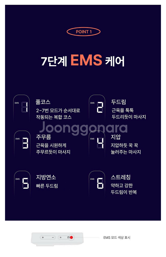 완전최저가))듀얼소닉 EMS 복부마사지(바디케어 / 열--1