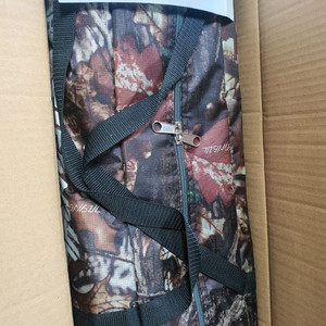 새론불 낙엽무늬 무릎텐트 난로텐트 미사용제품 대형사