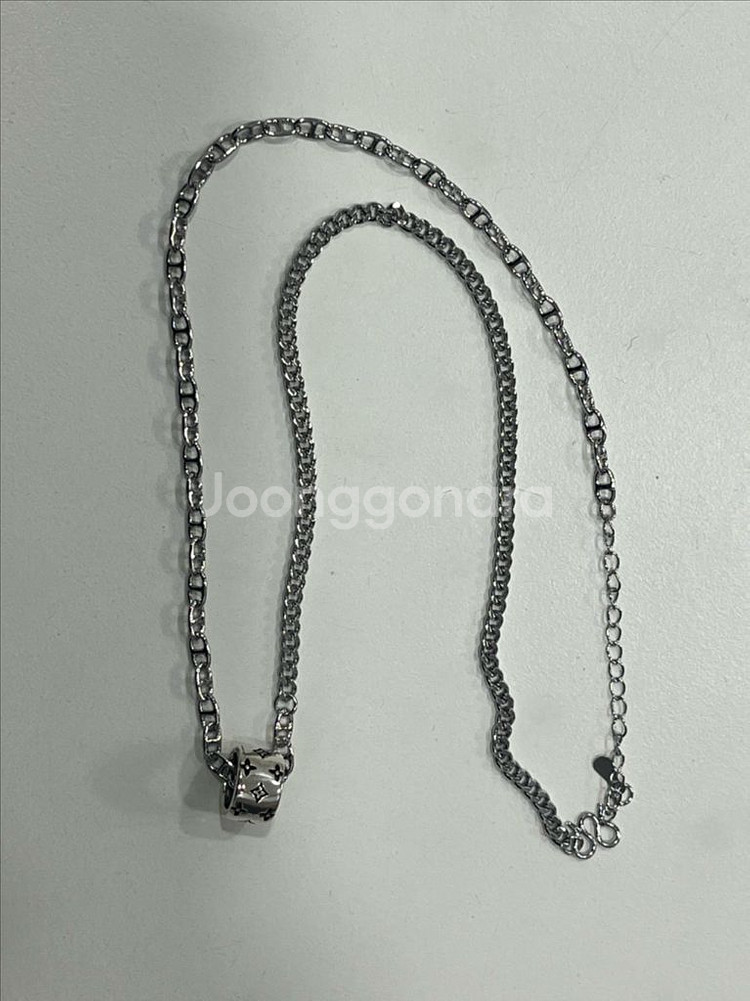 실버 목걸이 새것--1