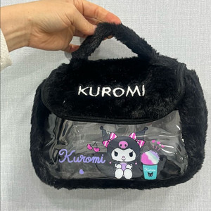 쿠로미 퍼 파우치 새상품