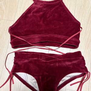 수민 폴웨어 헵번 코듀로이 와인 S