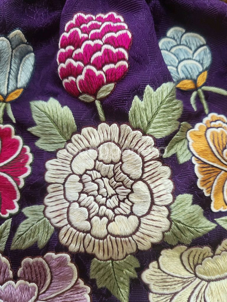 자수 복주머니--2