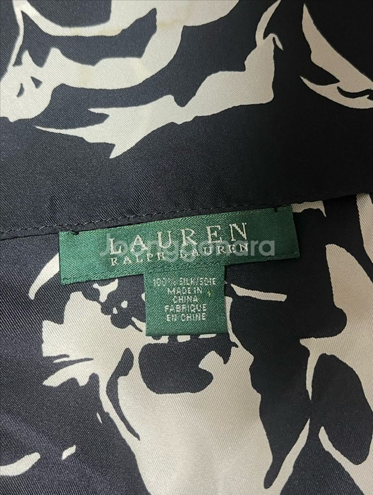 랄프로렌 실크 스카프--4