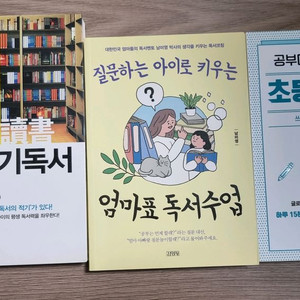초등학생 글쓰기 엄마표 독서책 3권