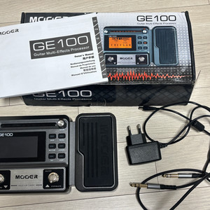 무어 GE100 멀티이펙터 새상품 팝니다