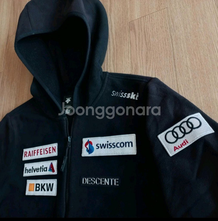 정품 데상트 Swiss skiteam 한정판 100--1