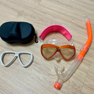 걸 Gull 만티스 LV 스노클링 마스크 세트