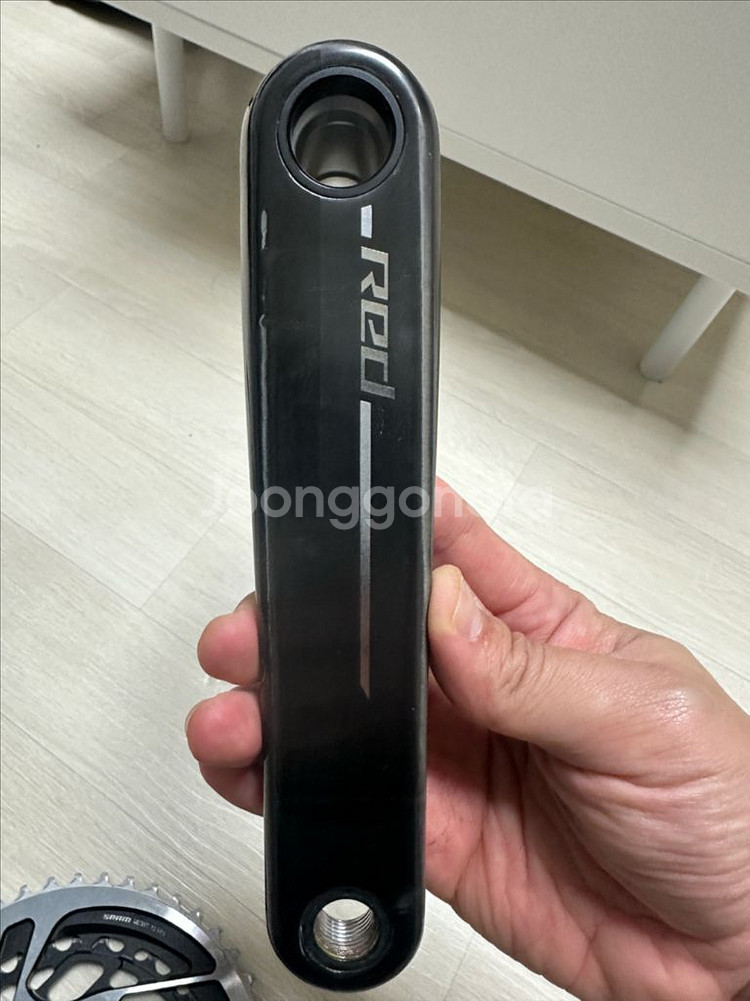 스램 레드 파워미터 크랭크셋 172.5, 48-35--3