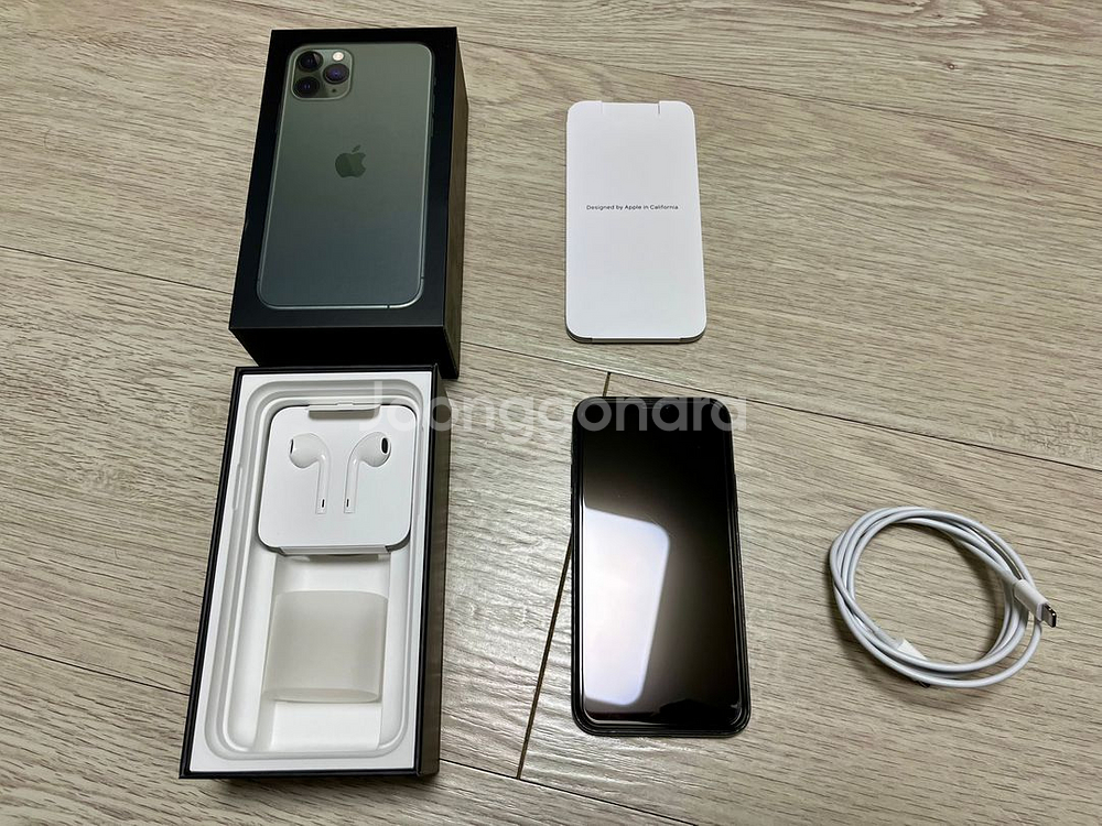 아이폰 11 pro 미드나잇 그린 64G--0