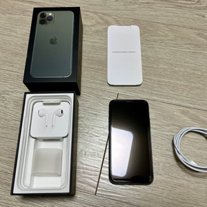 아이폰 11 pro 미드나이트 그린 64G