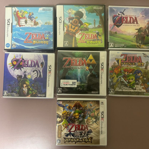 (일판)3DS, NDS용 젤다의 전설 시리즈