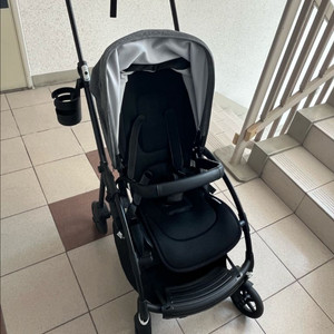 부가부 비6 절충형 유모차 멜란지그레이
