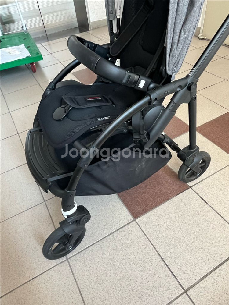 부가부 비6 절충형 유모차 멜란지그레이--5