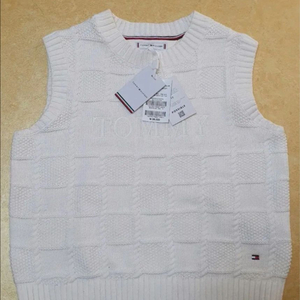 [새상품] 타미힐피거 매장상품 케이블 베스트 조끼