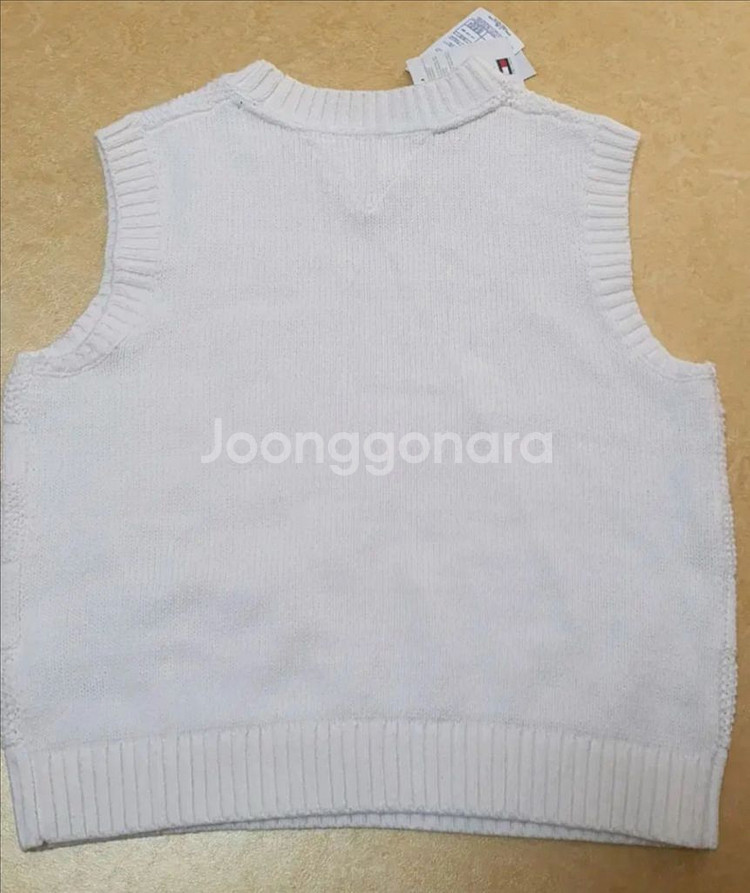 [새상품] 타미힐피거 매장상품 케이블 베스트 조끼--5