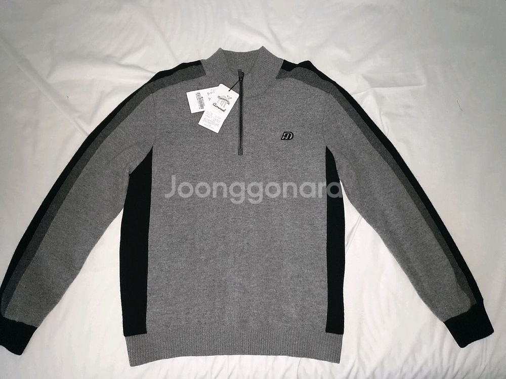 새제품 반집업 스웨터 니트 인디안 100사이즈--0