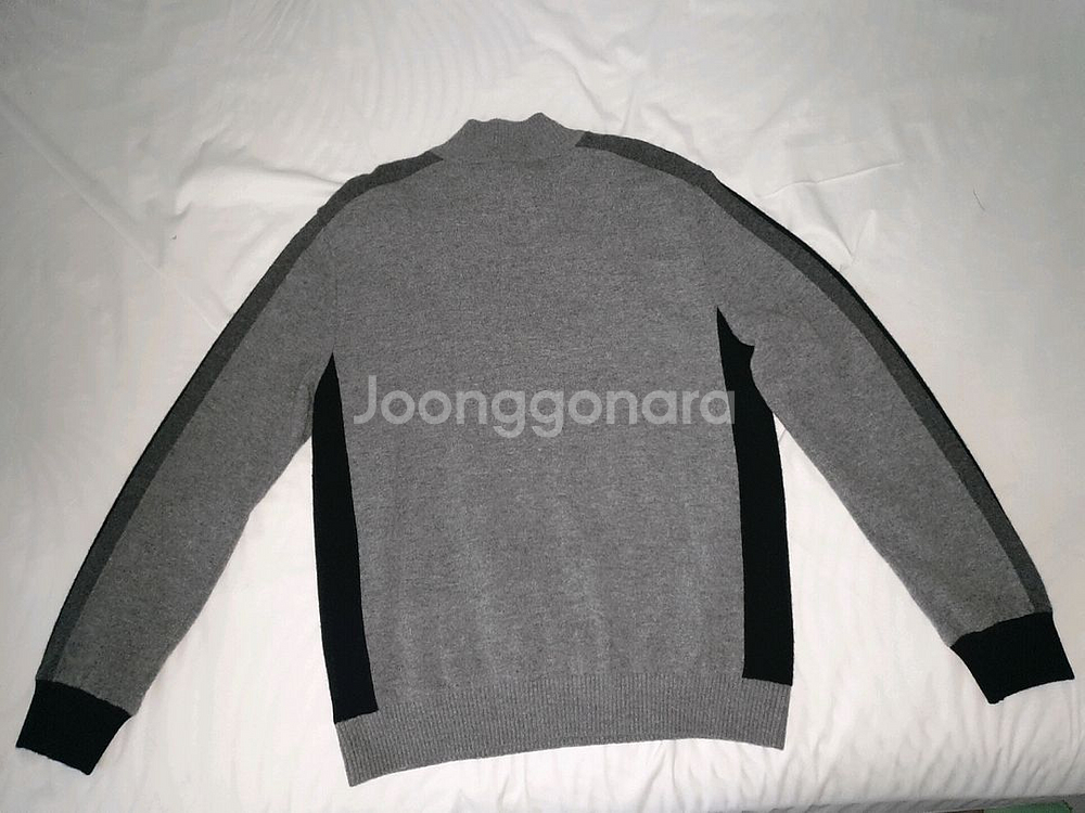 새제품 반집업 스웨터 니트 인디안 100사이즈--1