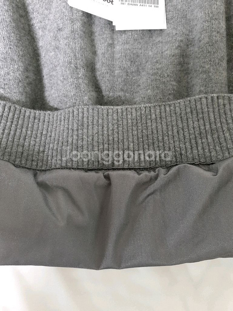 새제품 반집업 스웨터 니트 인디안 100사이즈--3