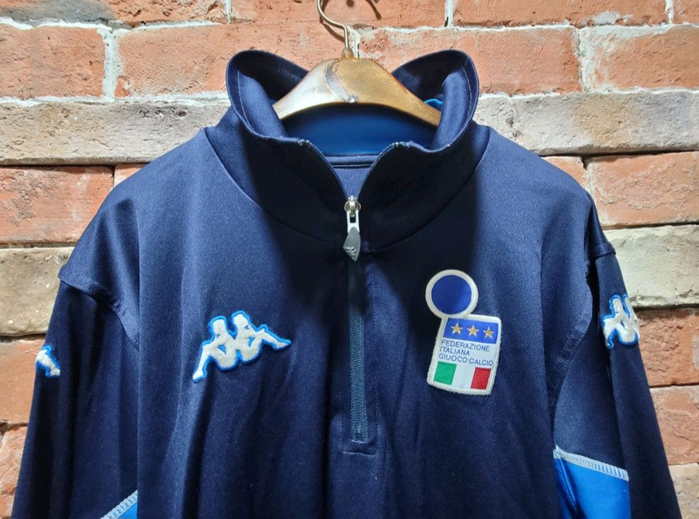 98/00 카파 정품 이탈리아 국대 3성 트레이닝 셔츠--1