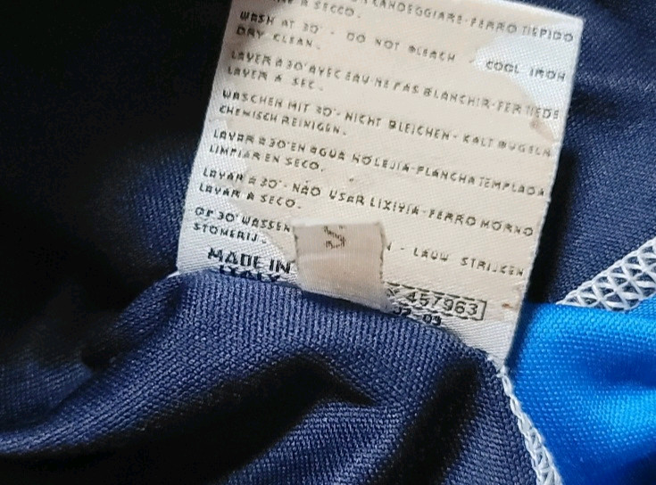 98/00 카파 정품 이탈리아 국대 3성 트레이닝 셔츠--3