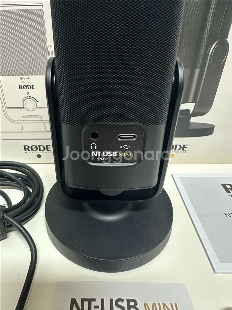 로데(RODE) NT-USB 콘덴서 마이크--1