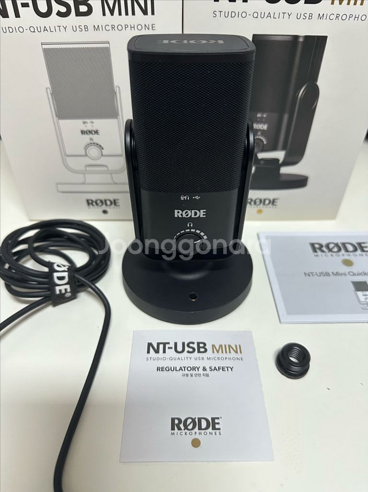 로데(RODE) NT-USB 콘덴서 마이크--0