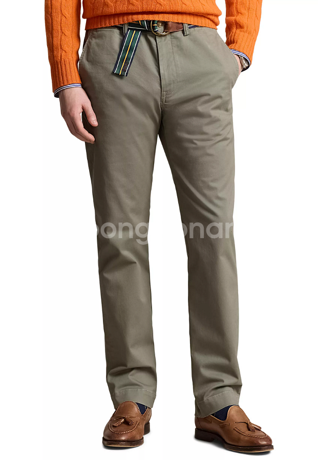 폴로 스트레이트핏 워시드 치노 팬츠 / 30*32--0