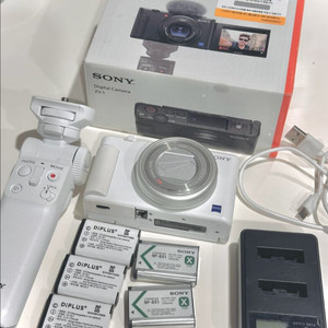 소니 ZV-1 슈팅 그립 화이트 풀세트 판매