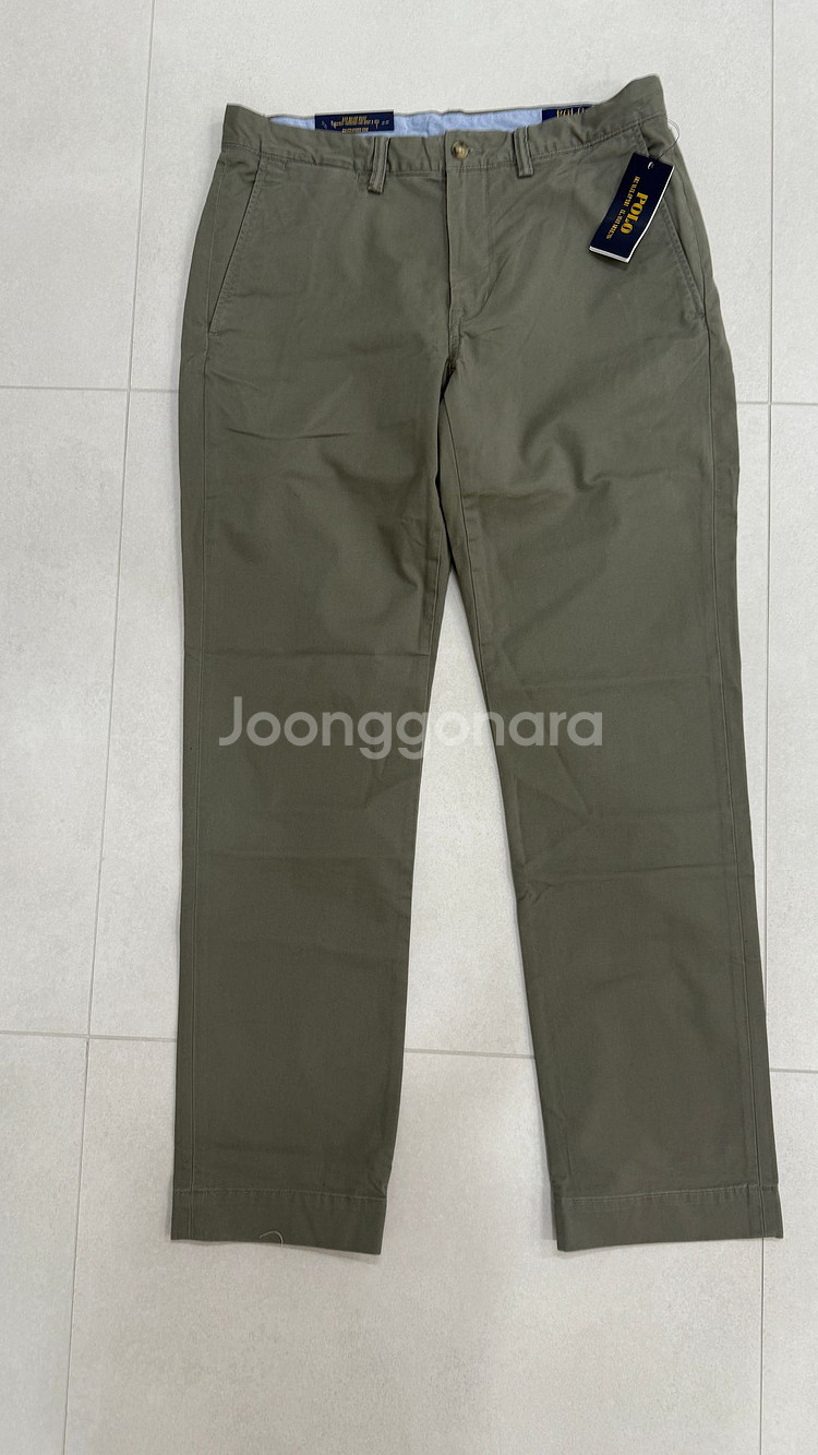 폴로 스트레이트핏 워시드 치노 팬츠 / 30*32--3