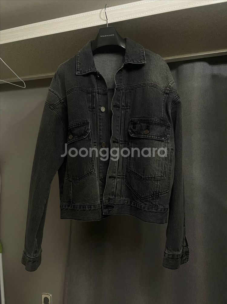 19fw 우영미 흑청자켓--0