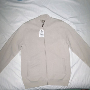 새제품 올젠 가디건 니트 방풍집업 100사이즈