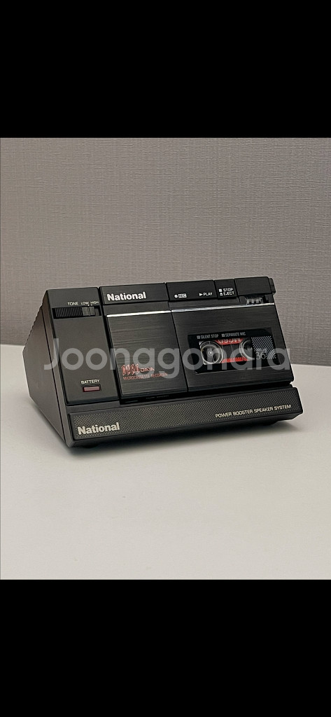 내셔널 마이크로카세트 레코더 RN-Z36 + 파워 부스--1