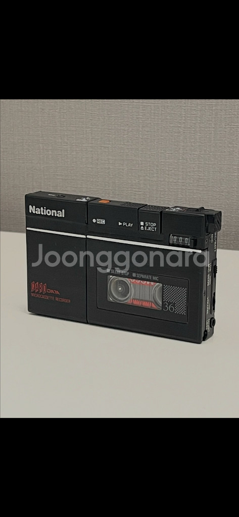 내셔널 마이크로카세트 레코더 RN-Z36 + 파워 부스--4