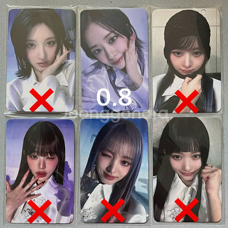 아이브 스위치 앺뮤애플뮤직 가을유진원영레이이서 포카--0