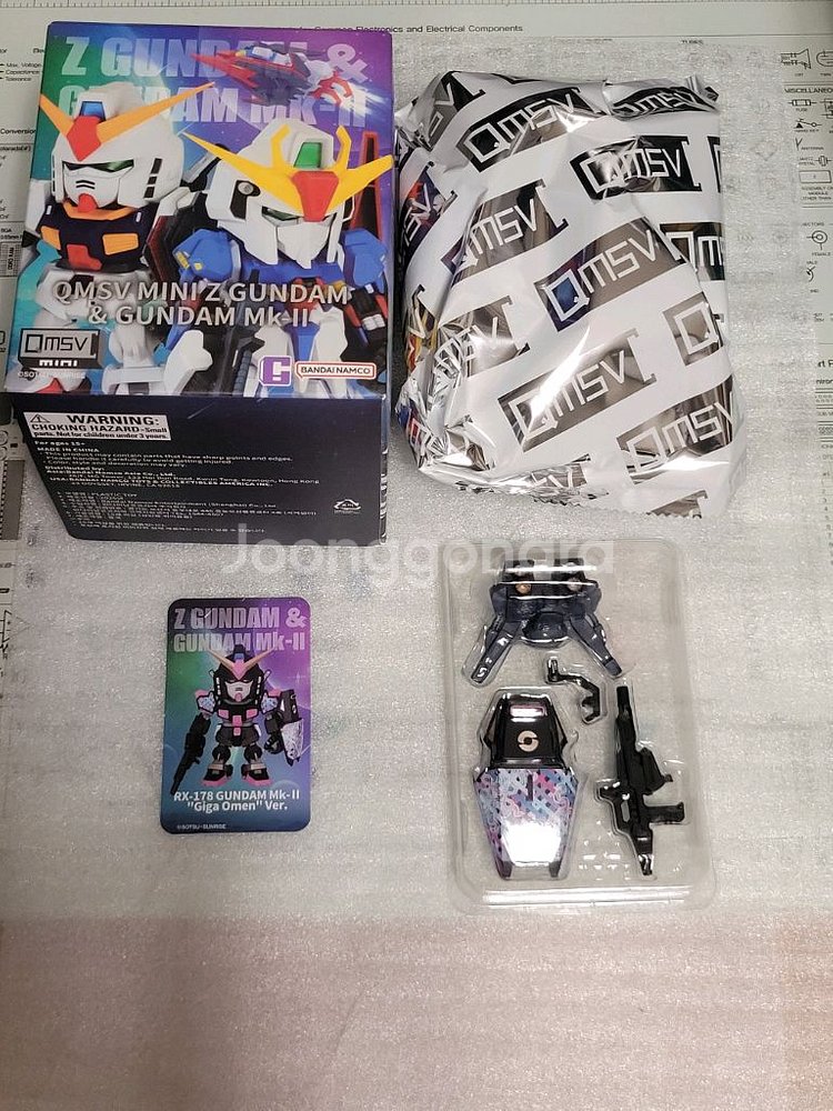 QMSV mini Z건담 & 건담 Mk-II--3