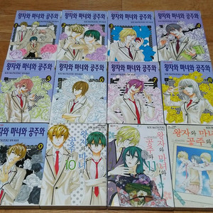 순정만화 왕자와 마녀와 공주와 1~12(완)