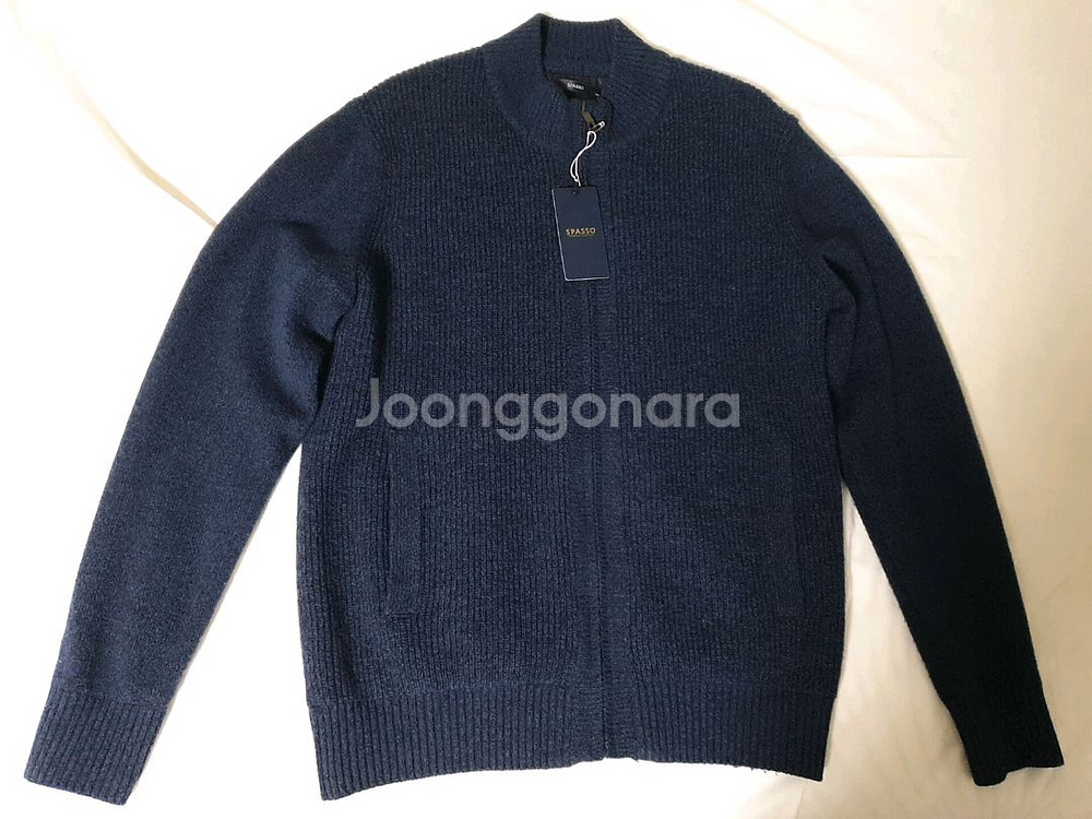 새제품 가디건 니트 방풍 까르트블랑슈, 스파소 100--5