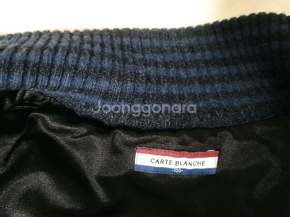 새제품 가디건 니트 방풍 까르트블랑슈, 스파소 100--3