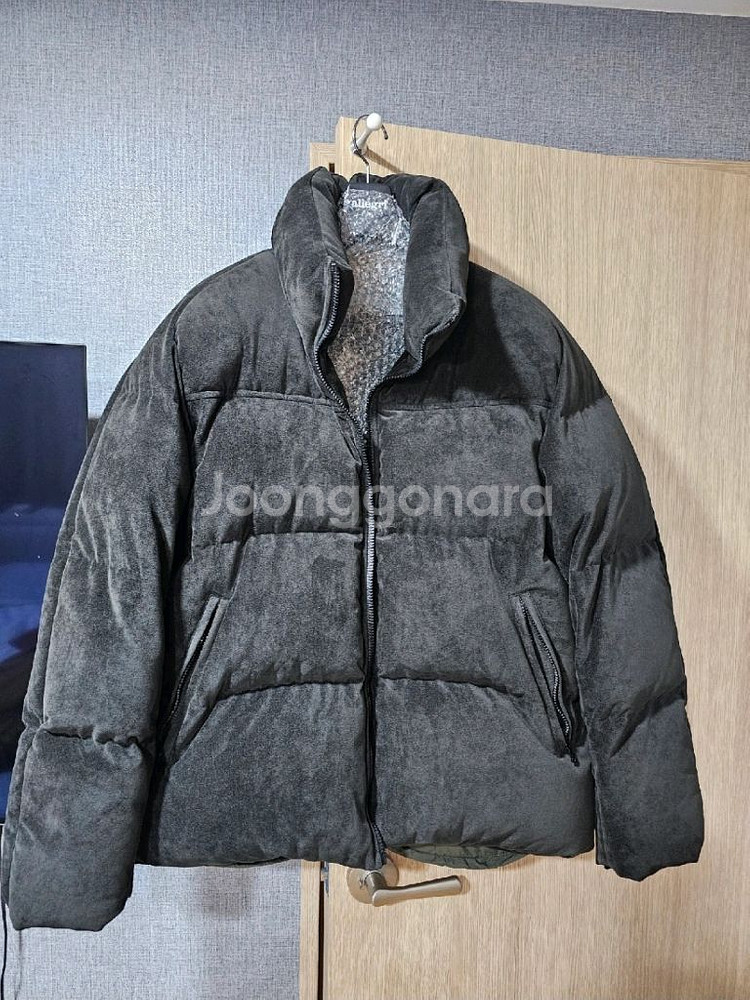 타임옴므 벨벳구스패딩 110사이즈--0