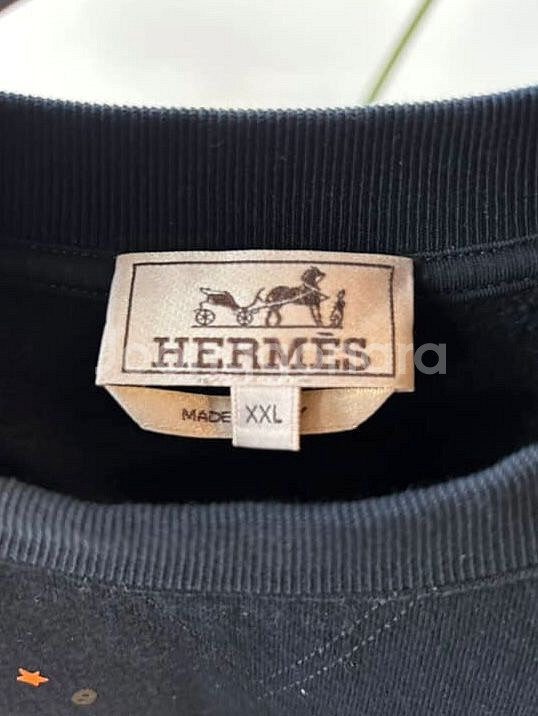 에르메스 서프라이즈 로고 맨투맨 XXL--2