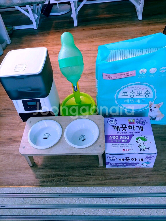 럽마이펫 스마트진공미용기 + 사료 자동급식기--0