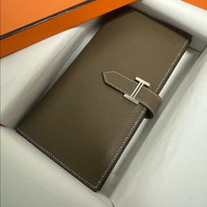 정품 에르메스 베안 장지갑 에토프 은장