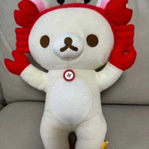 일본 가재 머리띠 코리락쿠마 중형인형 30cm