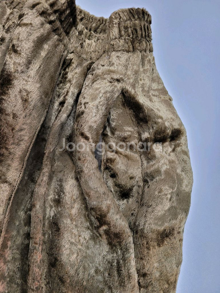TOGA PULLA 토가풀라 벨루어 와이드 밴딩 팬츠--3