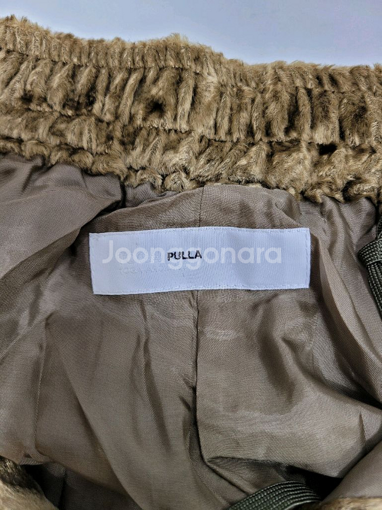 TOGA PULLA 토가풀라 벨루어 와이드 밴딩 팬츠--7