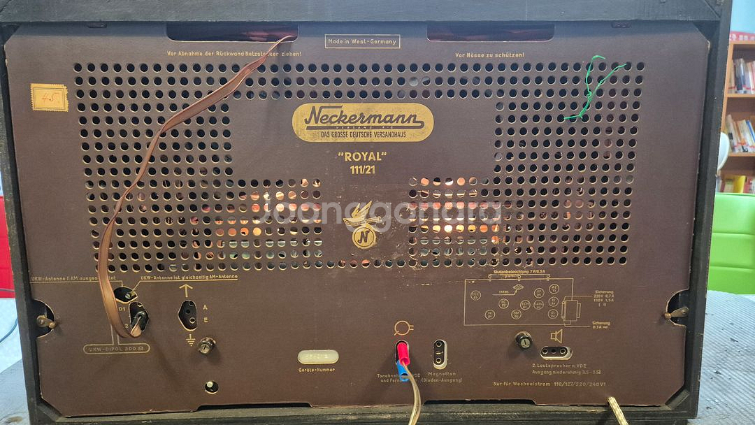 독일 진공관 라디오 Neckermann (Krting)--2